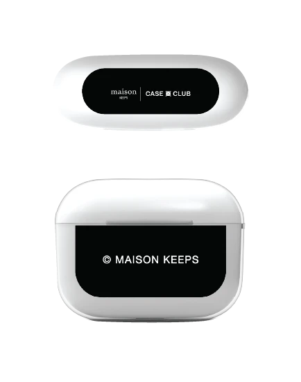 เคสใส airpods pro 3 maison keeps มาร์คโลโก้