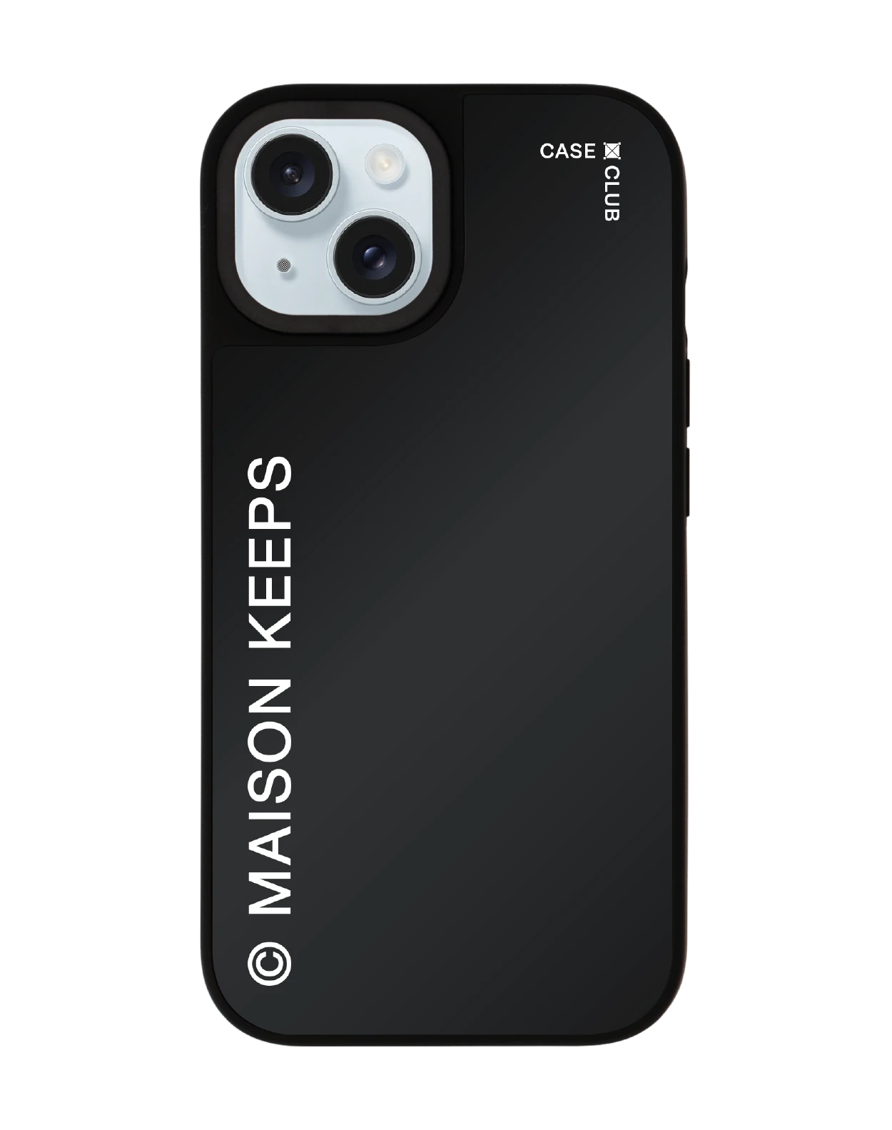 เคสกระจก iphone 15 matte magsafe maison keeps มาร์คโลโก้