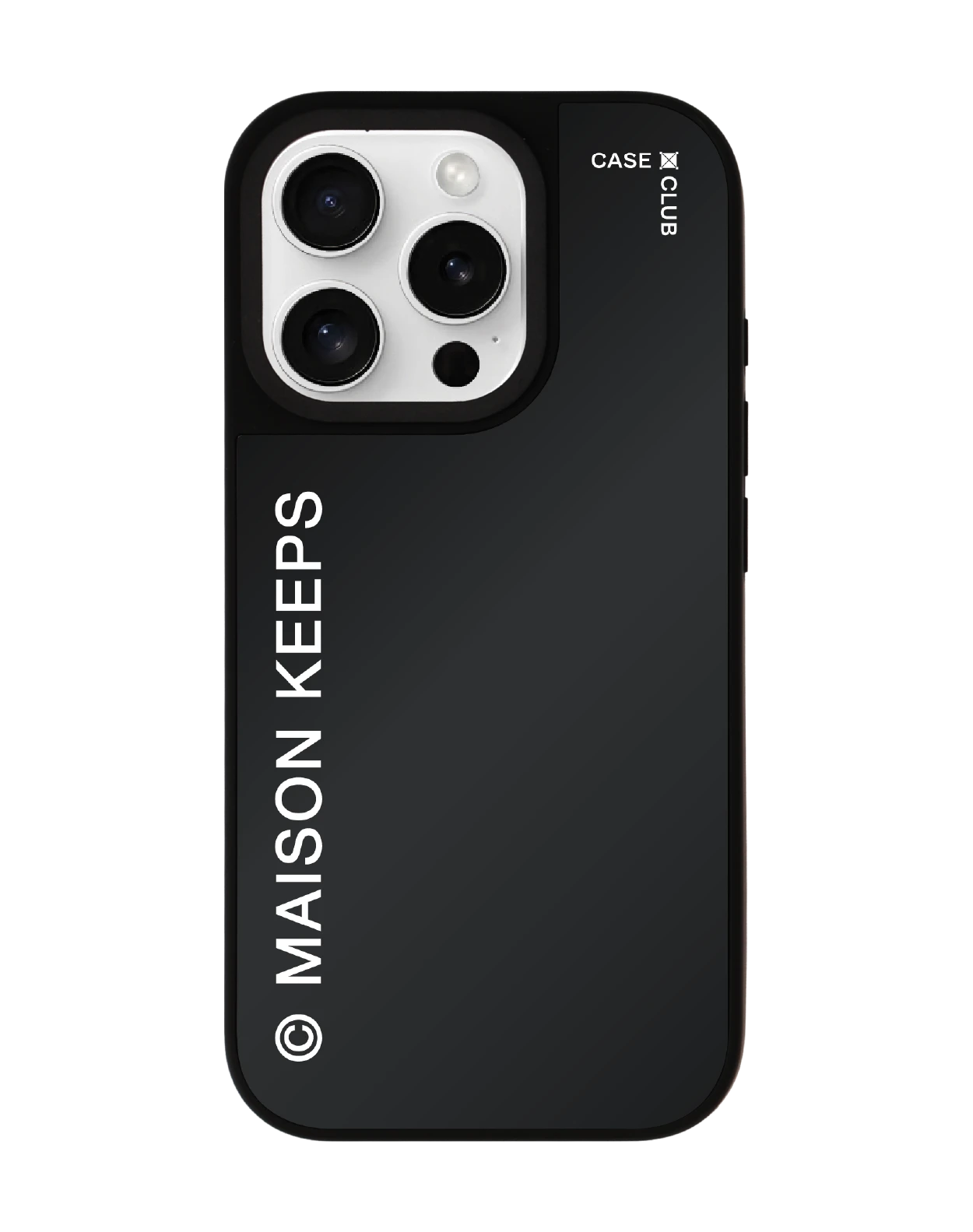เคสกระจก iphone 16 pro matte magsafe maison keeps มาร์คโลโก้