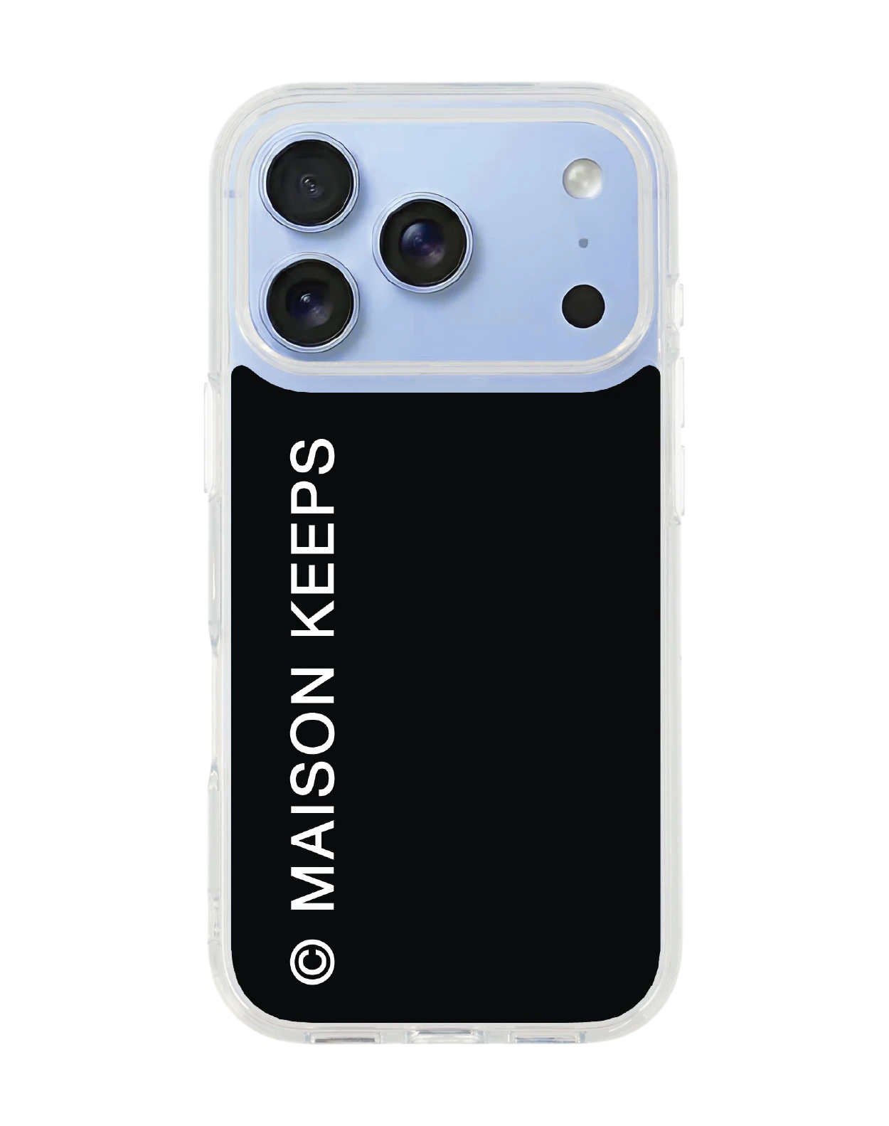 เคสใส iphone 18 pro maison keeps มาร์คโลโก้
