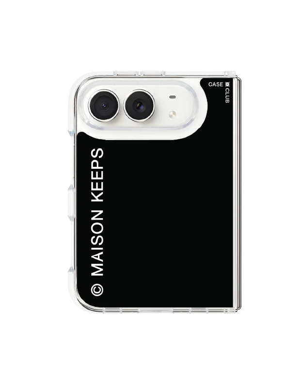 iphone duo clear magsafe maison keeps mark logo