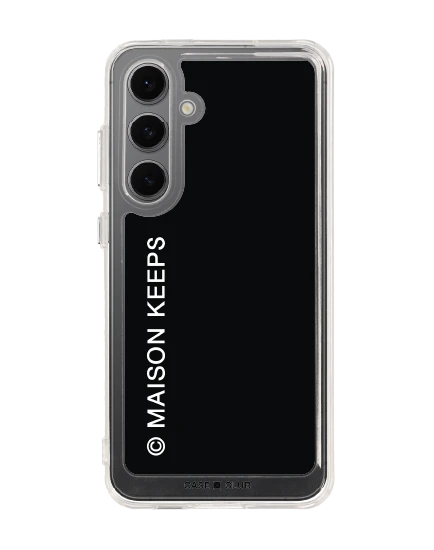 เคสใส samsung s24 fe maison keeps มาร์คโลโก้