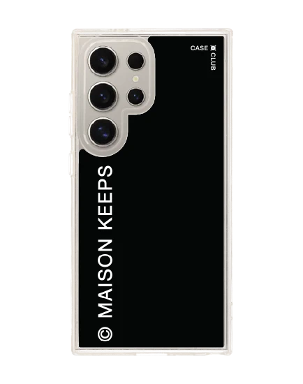 samsung galaxy s24 ultra clear magsafe maison keeps mark logo