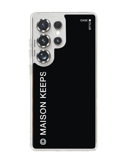 เคสใส samsung galaxy s25 ultra magsafe maison keeps มาร์คโลโก้