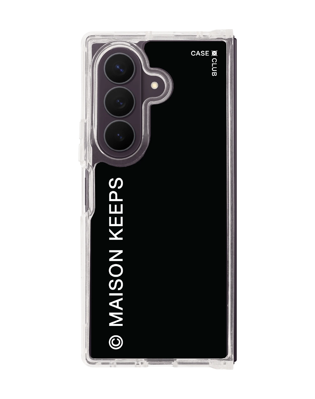 samsung galaxy z fold 8 ultra clear magsafe maison keeps mark logo