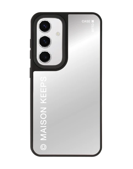 samsung s24 matte mirror magsafe maison keeps mark logo