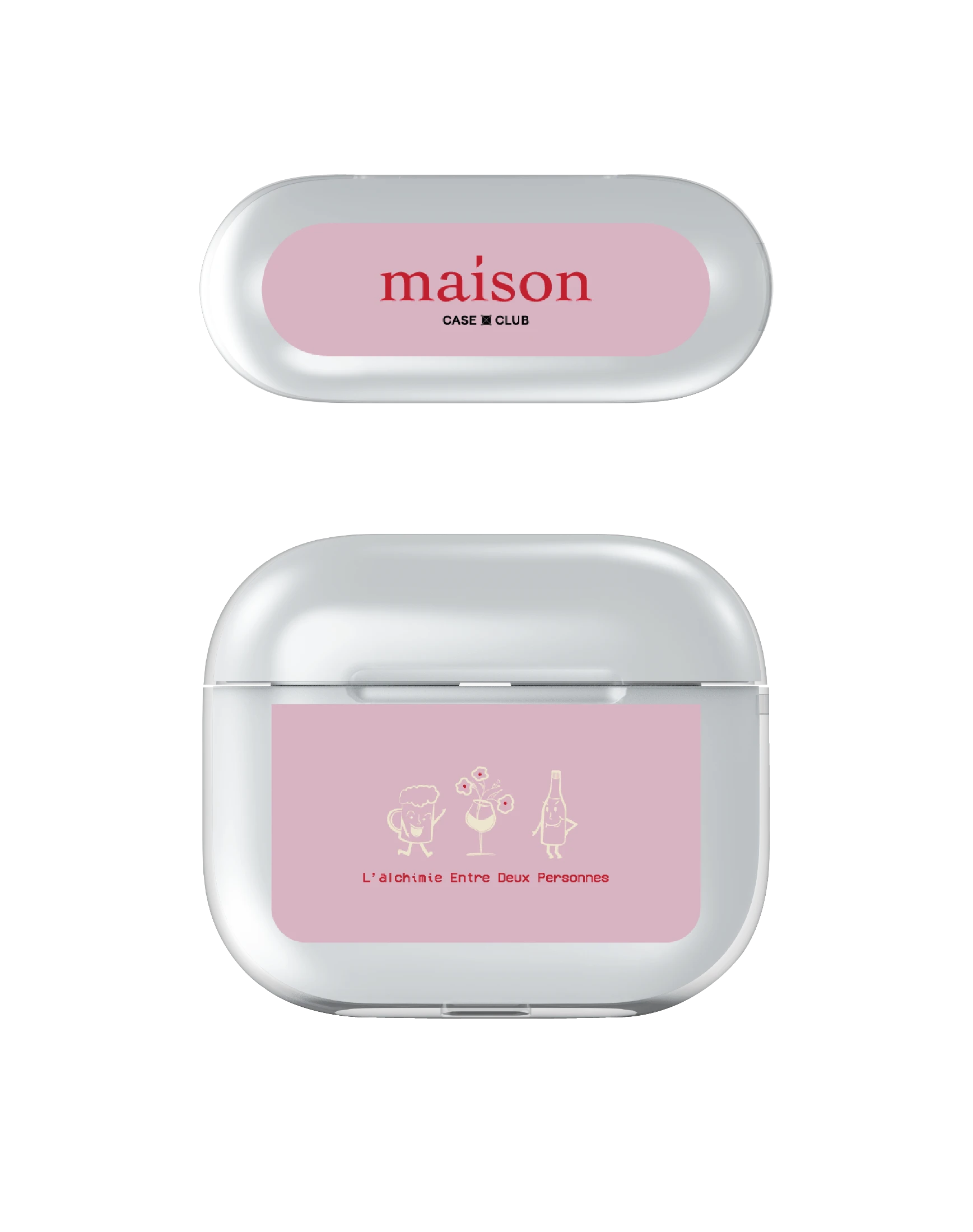 เคสใส airpods รุ่น 3 maison keeps the chemistry