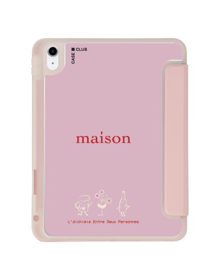 iPad Gen 10th/11th 2025 Clear Pink maison KEEPS The Chemistry