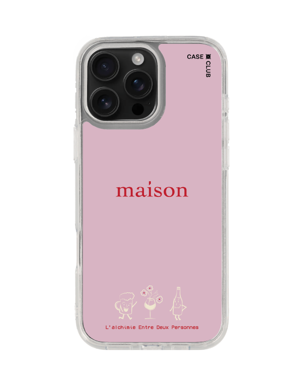 เคสใส iPhone 16 Pro Max maison KEEPS The Chemistry
