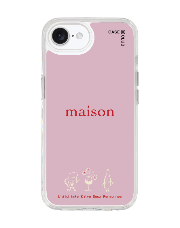 เคสใส iPhone 16e MagSafe maison KEEPS The Chemistry