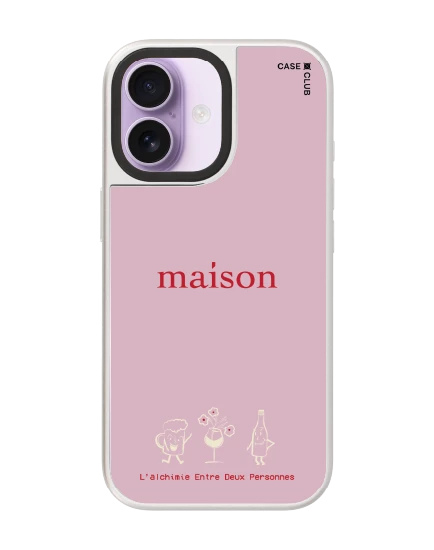 เคสกระจก iphone 17 magsafe maison keeps the chemistry