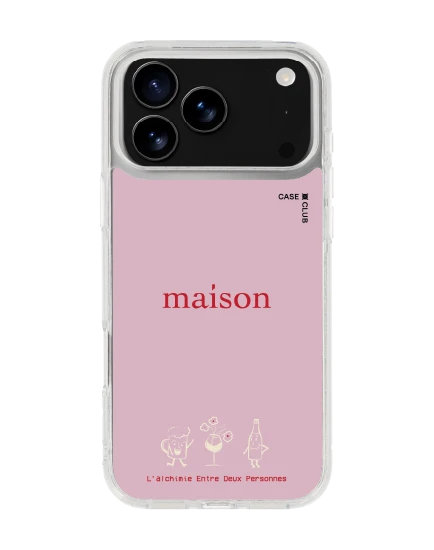 เคสใส iphone 17 pro max magsafe maison keeps the chemistry