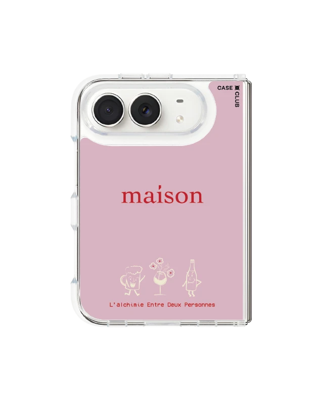 เคสใส iphone duo magsafe maison keeps the chemistry