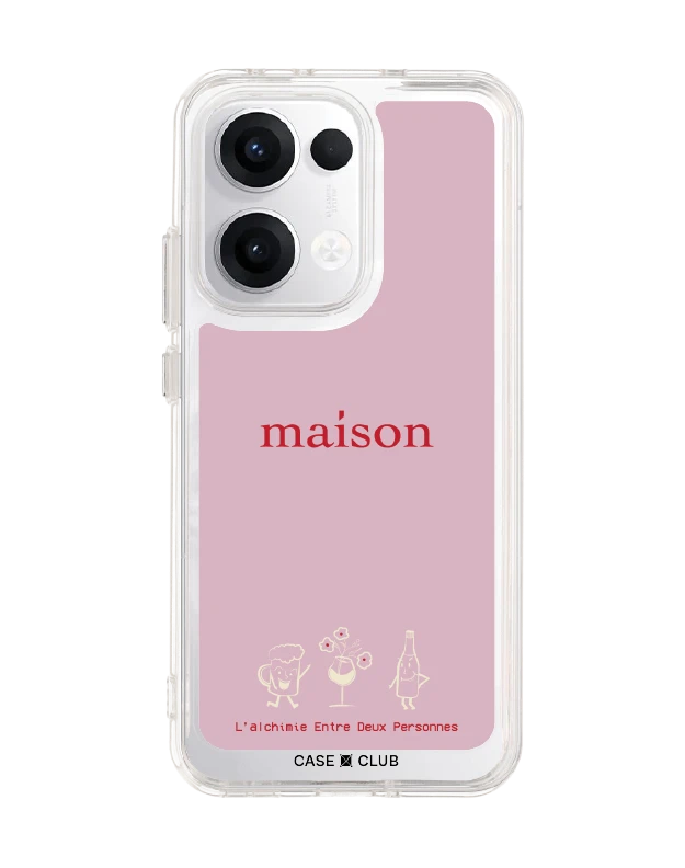 เคสใส oppo reno 13 maison keeps the chemistry