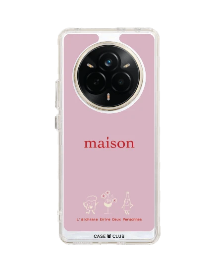 เคสใส realme 14 pro maison keeps the chemistry