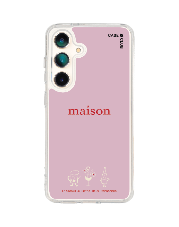 เคสใส samsung galaxy s25 magsafe maison keeps the chemistry