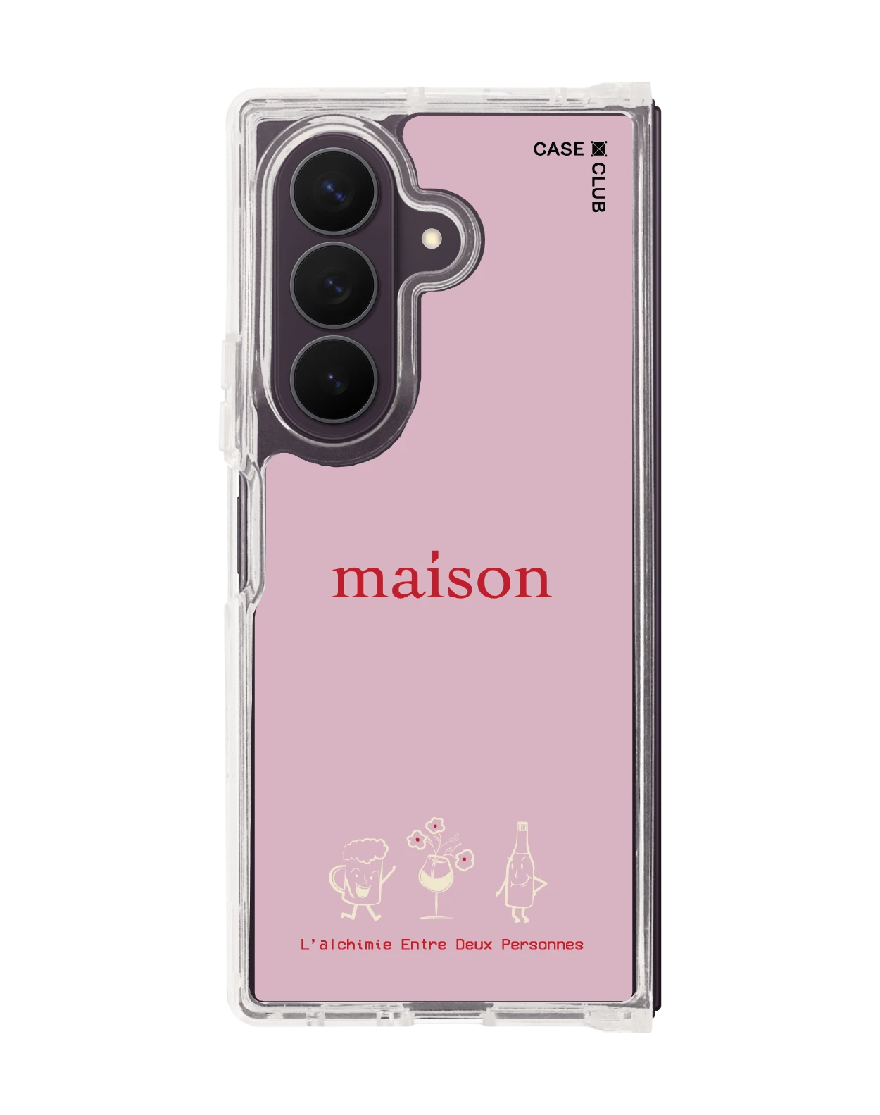 เคสใส samsung galaxy z fold 8 ultra magsafe maison keeps the chemistry