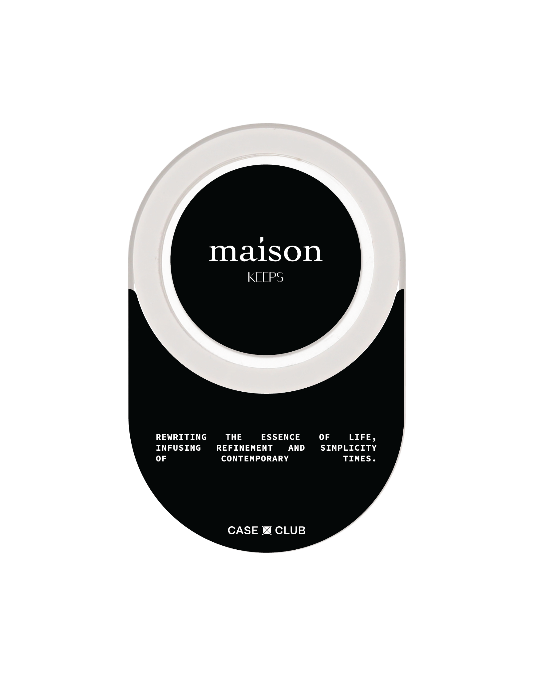 Clear PopGrip maison KEEPS The Fundamental