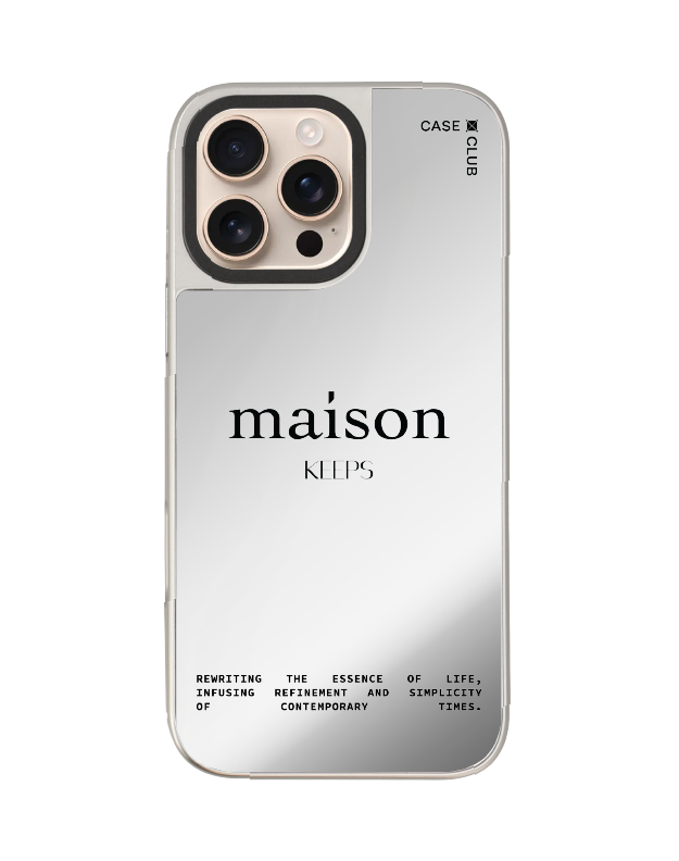 เคสกระจก iPhone 16 Pro Max MagSafe maison KEEPS The Fundamental