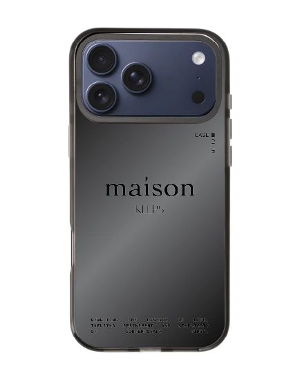 เคสกระจกดำ iphone 17 pro max mirror magsafe maison keeps the fundamental
