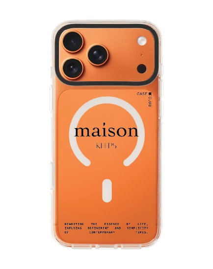 เคสใส iphone 17 pro max clear case magsafe shield maison keeps the fundamental