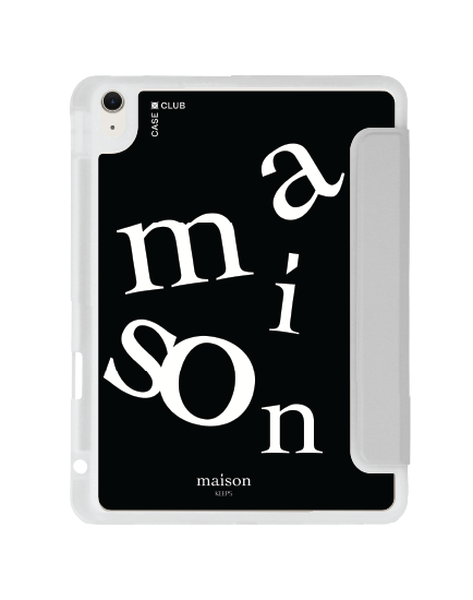 ipad air4/5/6/7 11" 2025 (m2/m3) clear grey maison keeps the imbalance