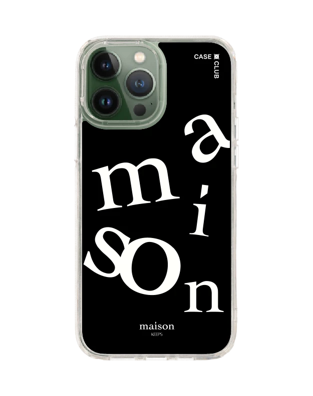 เคสใส iphone 13 pro max maison keeps the imbalance