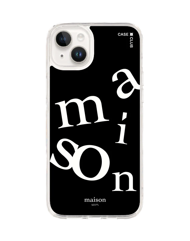 เคสใส iphone 14 plus maison keeps the imbalance