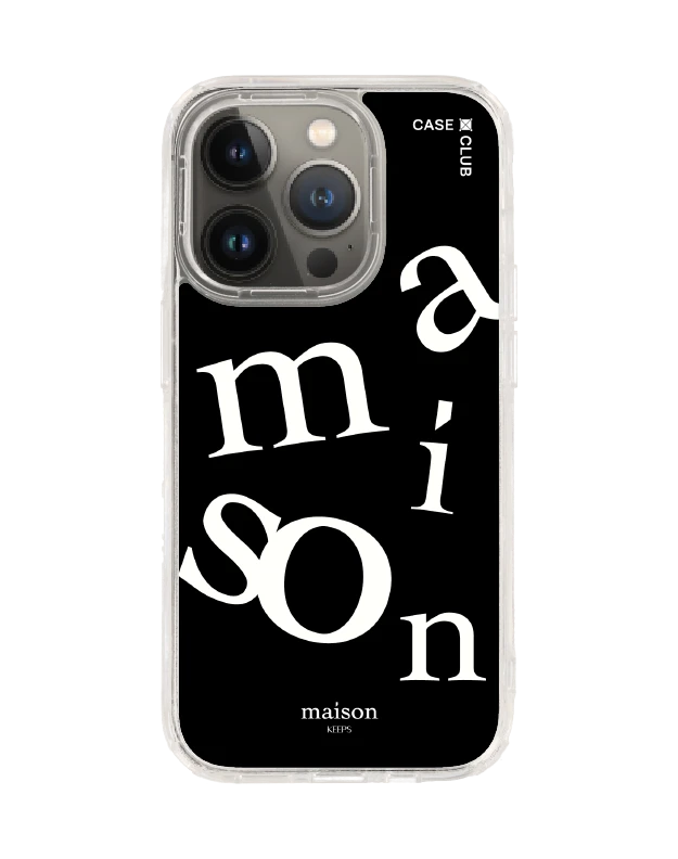 เคสใส iphone 14 pro magsafe maison keeps the imbalance