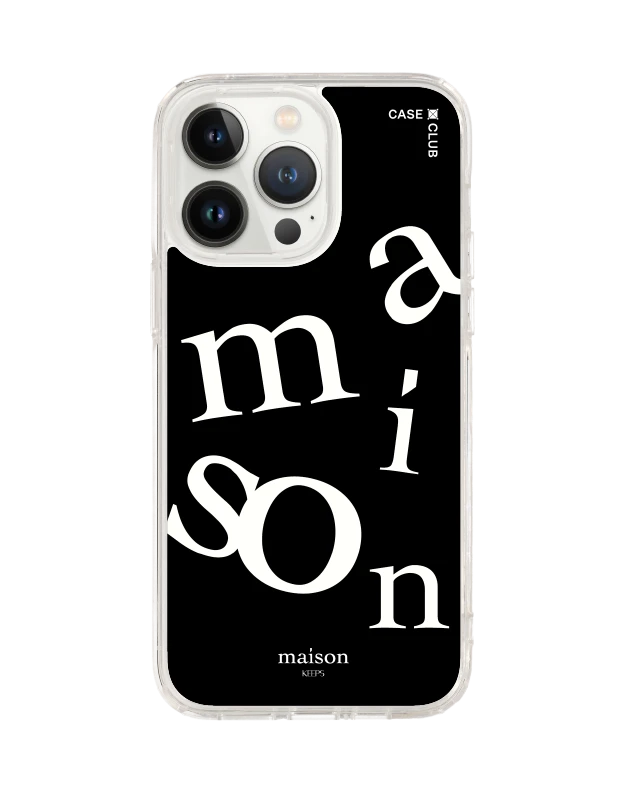 เคสใส iphone 14 pro max magsafe maison keeps the imbalance