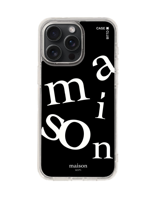 เคสใส iPhone 15 Pro Max MagSafe maison KEEPS The Imbalance