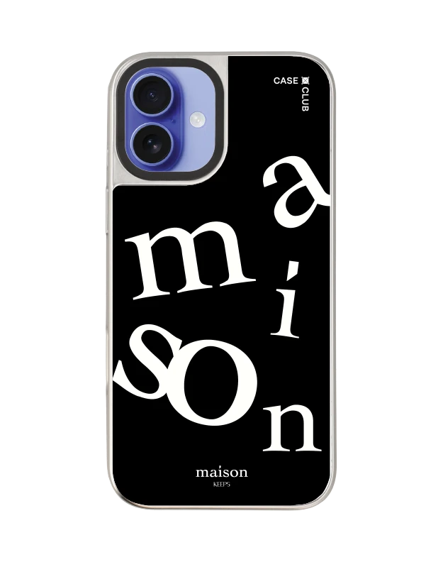 เคสกระจก iphone 16 plus magsafe maison keeps the imbalance