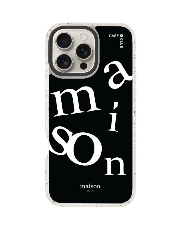 iPhone 16 Pro Max Clear Mirror MagSafe maison KEEPS The Imbalance