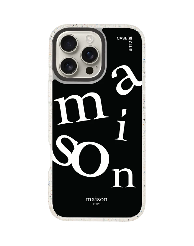 iphone 16 pro max clear mirror magsafe maison keeps the imbalance