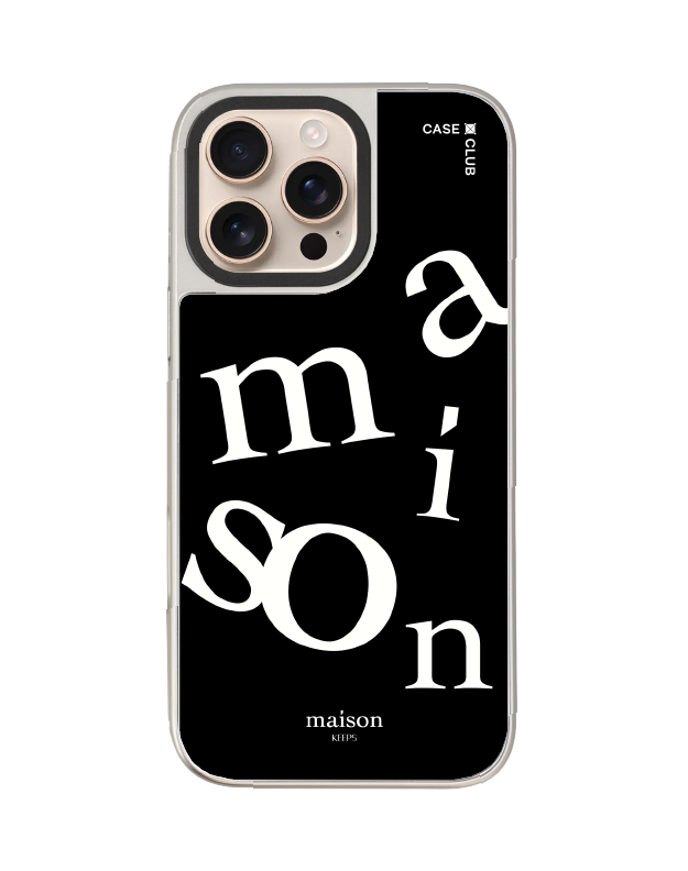เคสกระจก iphone 16 pro max magsafe maison keeps the imbalance