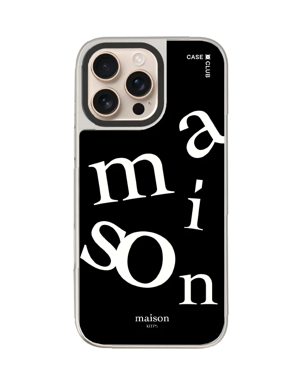 iphone 16 pro max mirror case magsafe maison keeps the imbalance