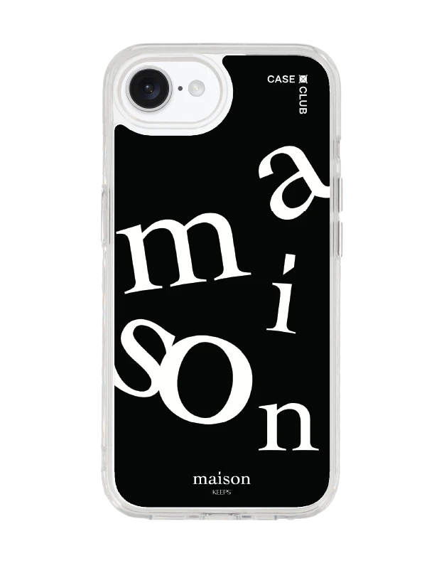 iphone 16e clear case magsafe maison keeps the imbalance