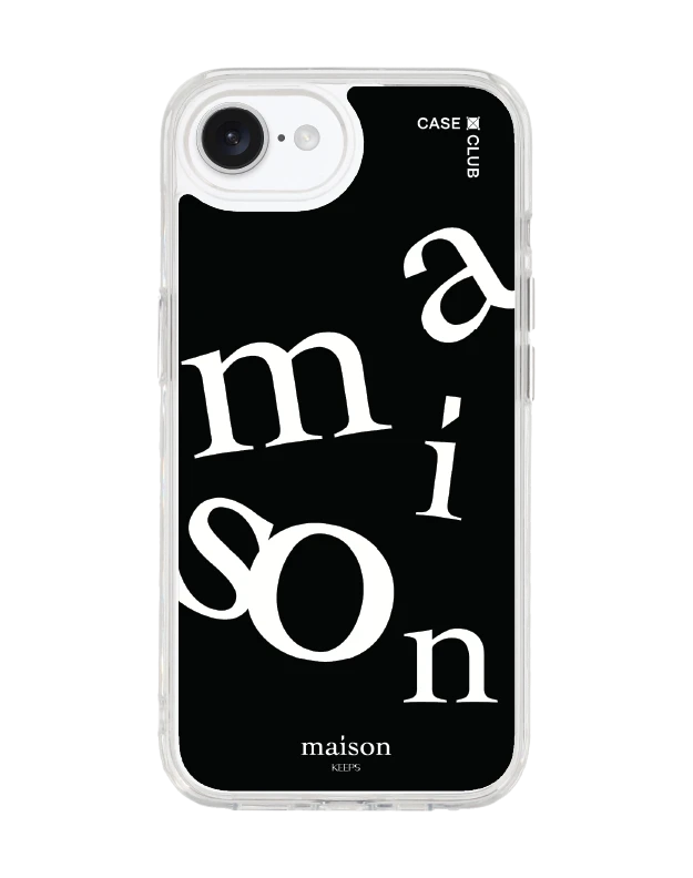 เคสใส iphone 16e maison keeps the imbalance