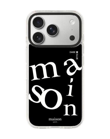 iphone 17 pro clear case magsafe shield maison keeps the imbalance