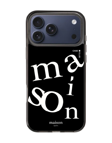 เคสกระจกดำ iphone 17 pro max mirror magsafe maison keeps the imbalance