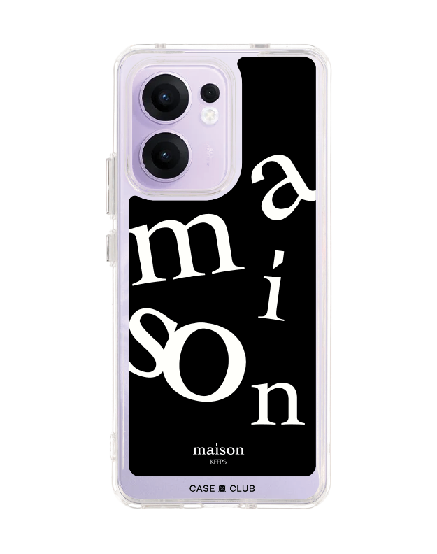 เคสใส oppo reno 13f maison keeps the imbalance