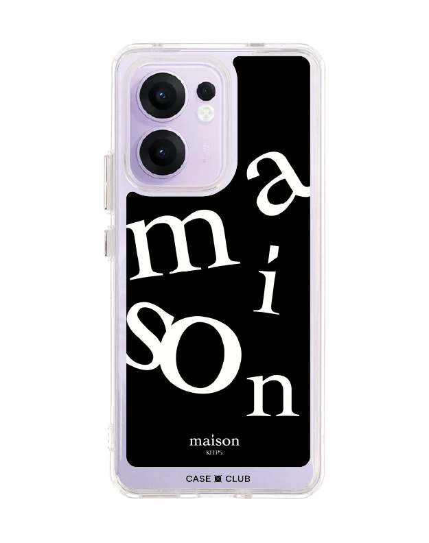 เคสใส oppo reno 13f maison keeps the imbalance