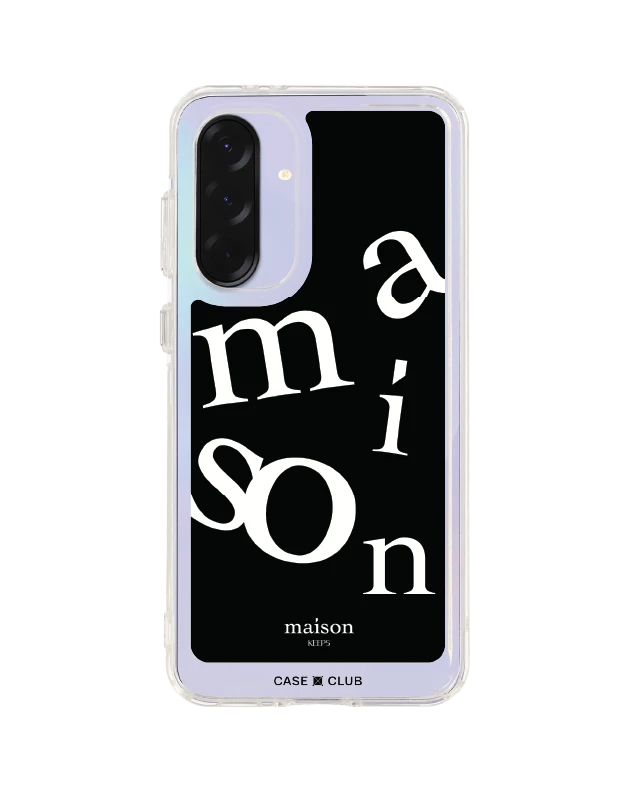 เคสใส samsung galaxy a36 maison keeps the imbalance