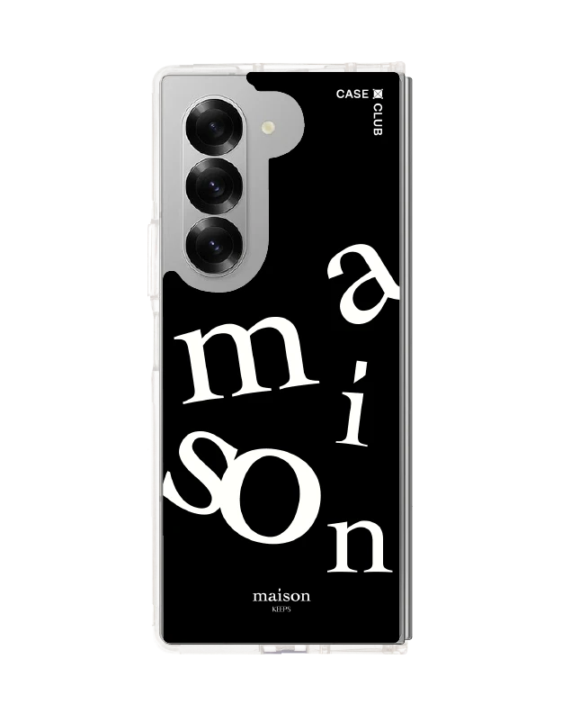 samsung galaxy z fold 6 clear case maison keeps the imbalance