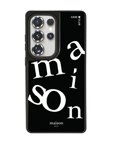 เคสกระจก samsung s25 ultra matte magsafe maison keeps the imbalance