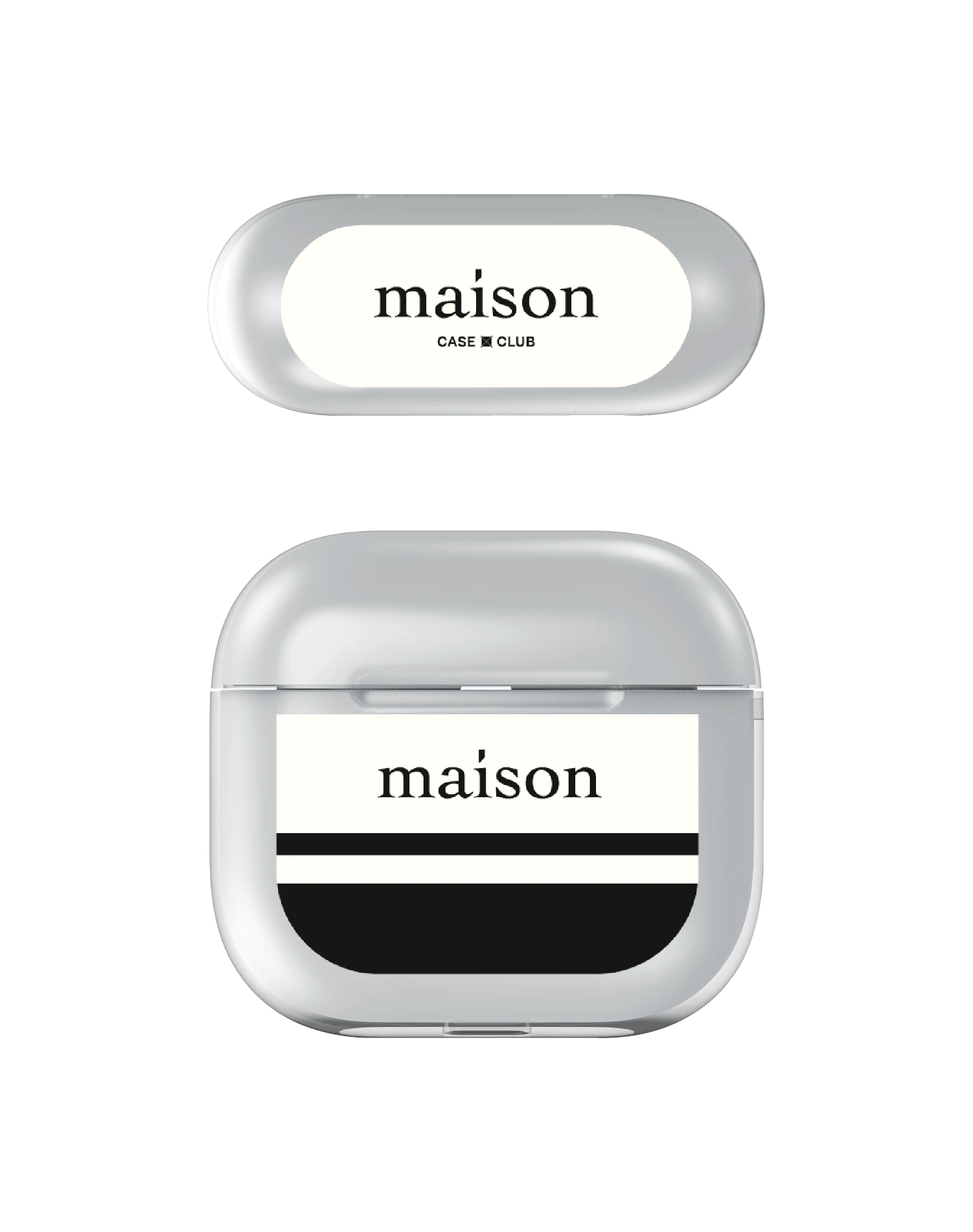เคสใส airpods 4 maison keeps the pacific