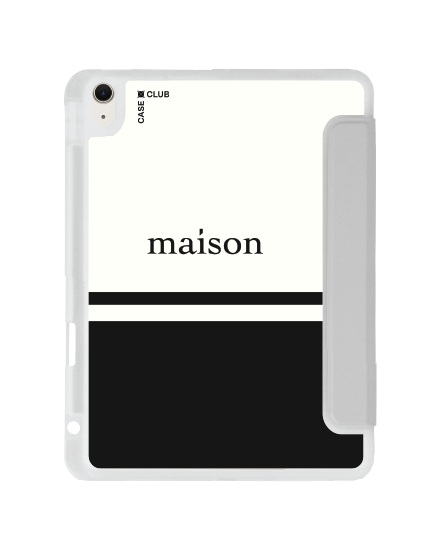 ipad air4/5/6/7 11" 2025 (m2/m3) clear grey maison keeps the pacific