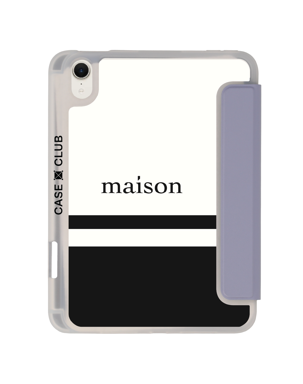 เคสใส iPad Mini 7 สีม่วง maison KEEPS The Pacific