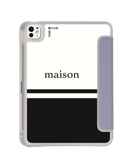 เคสใส ipad pro 11 สีม่วง maison keeps the pacific