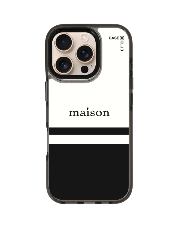 iphone 16 pro clear black magsafe maison keeps the pacific